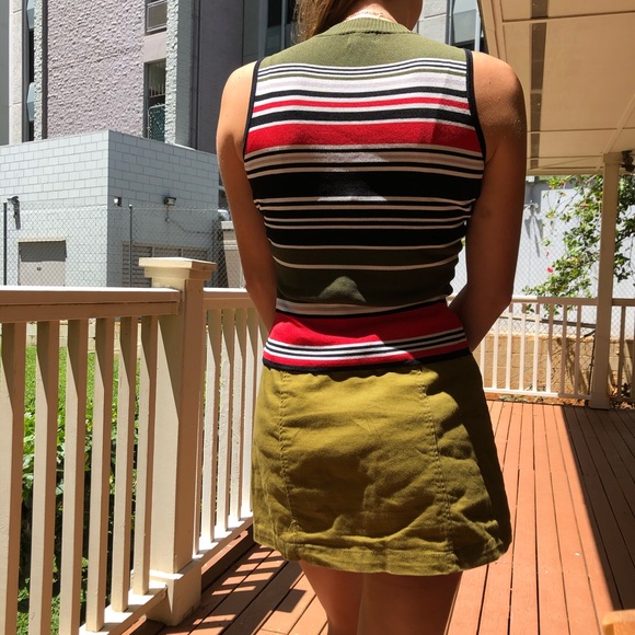 Turtle neck top green - Picture 3 of 3